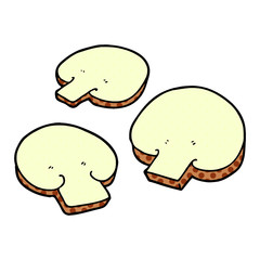 cartoon mushrooms