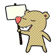 cartoon bear