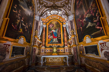 Fototapeta na wymiar Saint Louis des Francais church, Rome, Italy
