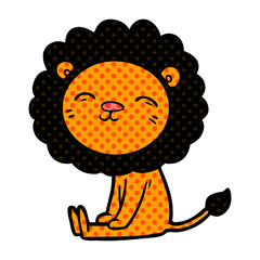 cartoon lion