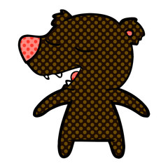 cartoon bear