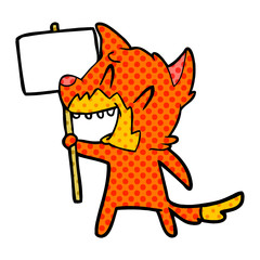 laughing fox cartoon