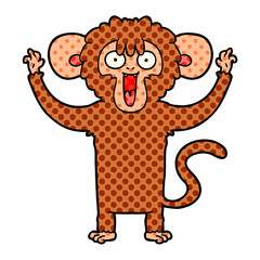 cartoon monkey