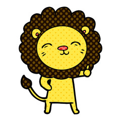 cartoon lion