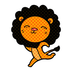 cartoon lion
