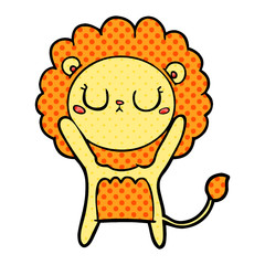 cartoon lion