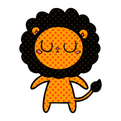 cartoon lion