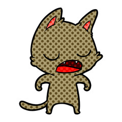 talking cat cartoon