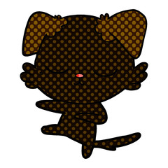 cute cartoon dog