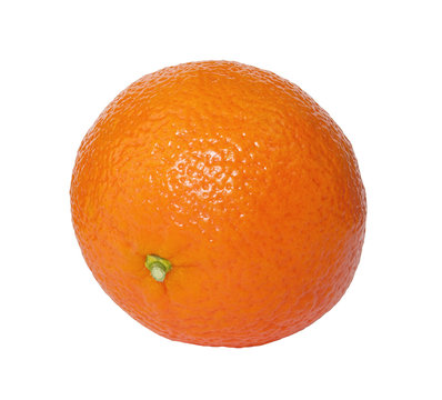 tangerine fruit on a white background with clipping path