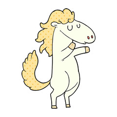 cartoon horse