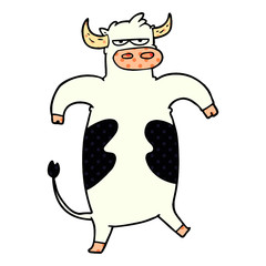 cartoon bull