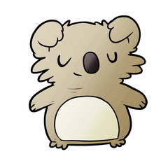 cute cartoon koala