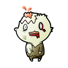 cartoon zombie