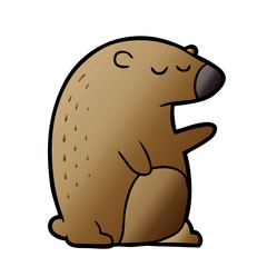 cartoon bear