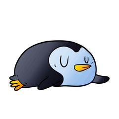 cartoon penguin