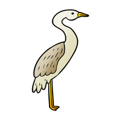 cartoon stork