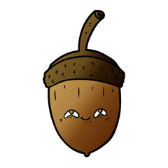 cartoon acorn