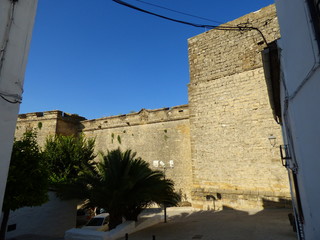 Fototapeta premium Sabiote, pueblo de Jaén, Andalucía (España). Situado en la comarca de La Loma, en la parte más alta de la meseta interfluvial, bordeada por el río Guadalquivir