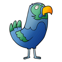 cartoon parrot