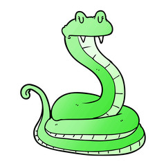 Fototapeta premium cartoon snake