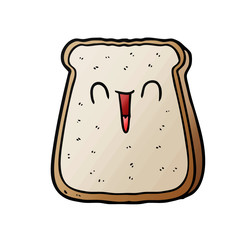 cartoon slice of bread