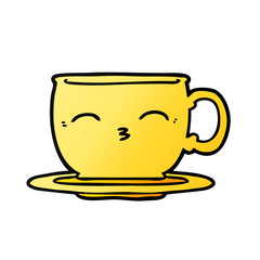 cartoon tea cup
