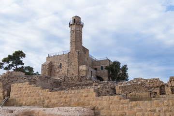 Grave  of Samuel - The Prophet located in An-Nabi Samwil also al-Nabi Samuil - Palestinian village...