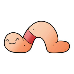 cartoon worm