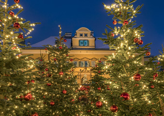 Christmas Market Hellbrunn Palace, Salzburg, Austria