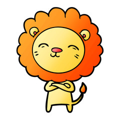 cartoon lion
