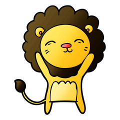 cartoon lion