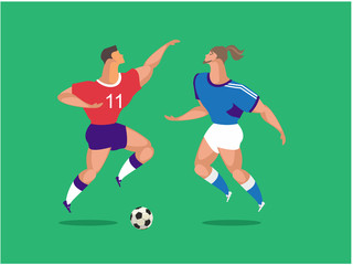 Soccer player sports