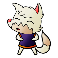 cartoon fox