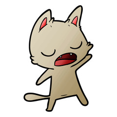 talking cat cartoon