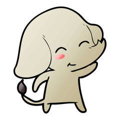 cute cartoon elephant