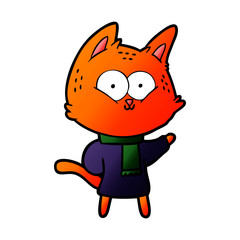 cartoon cat