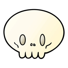 cartoon skull