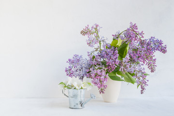 White flowers in a vase