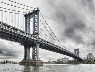 Fototapeta na wymiar Manhattan Bridge.