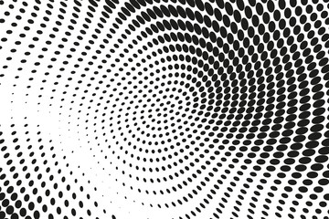 Abstract futuristic halftone pattern. Comic background. Dotted backdrop with circles, dots, point large scale.