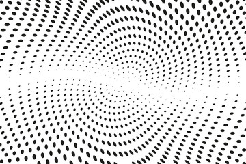 Abstract futuristic halftone pattern. Comic background. Dotted backdrop with circles, dots, point large scale.