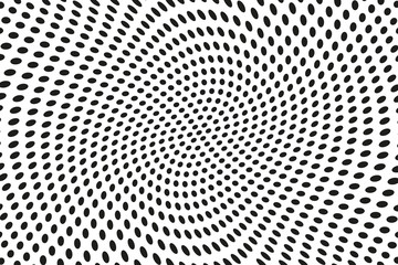 Abstract futuristic halftone pattern. Comic background. Dotted backdrop with circles, dots, point large scale.
