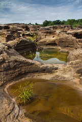 Sam Phan Bok the grand canyon of Thailand at Ubon Ratchathani