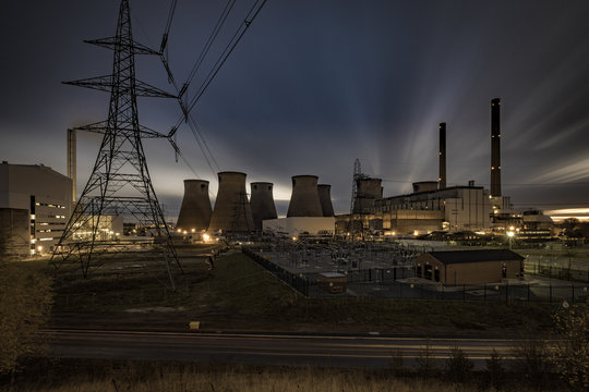 Ferrybridge C Coal-Fired Power Station, Yorkshire