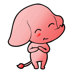 cute cartoon elephant