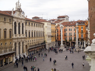 Fototapeta na wymiar Piazza dei Signori