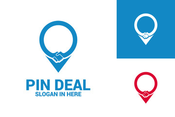Pin Deal Logo Template Design