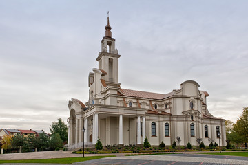 Catholic church in Wesola, Warsaw, Poland.