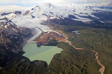 Flug über den Katmai National Park © Andreas Edelmann